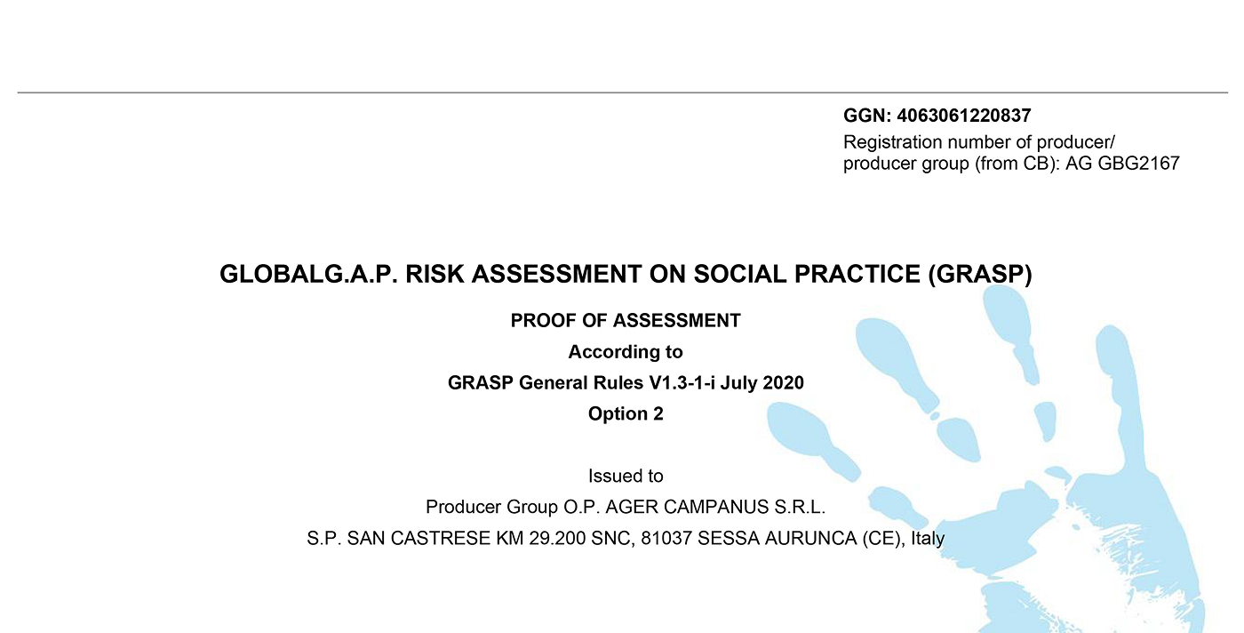 GLOBALG.A.P. GRASP